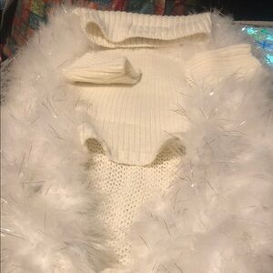 Elegant White Sweater